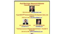 Desktop Screenshot of barringer1.com